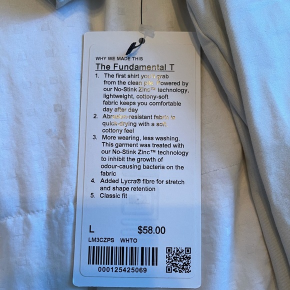 SOLD!!!Lululemon The Fundamental T Shirt - Picture 6 of 6